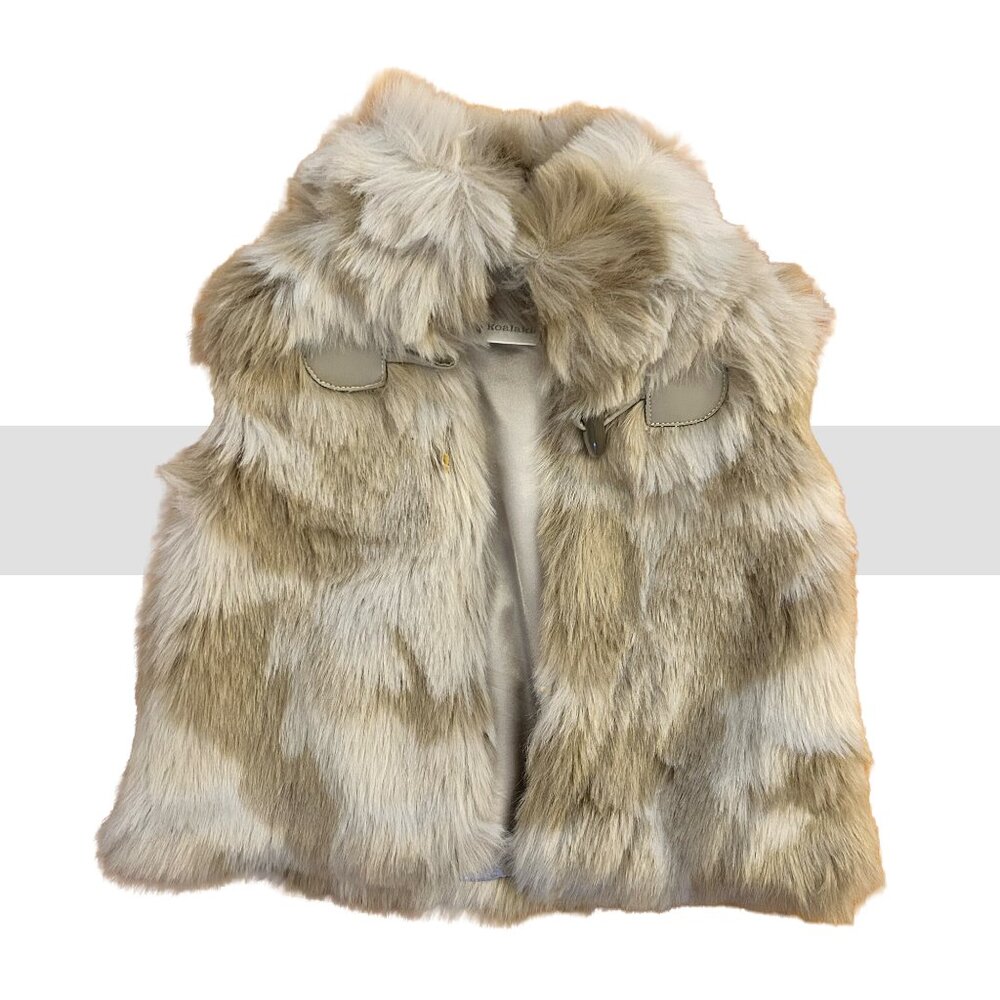Adorable 8-12M Faux Fur Vest: Baby Chic Alert!